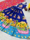 PC 439 Cotton With Kalamkari Print Lehenga With Choli Dupatta  Suppliers In India